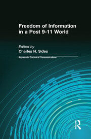 Freedom of Information in a Post 9-11 World