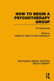 How to Begin a Psychotherapy Group