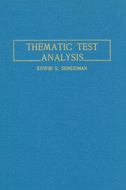 Thematic Test Analysis