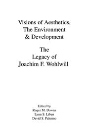 Visions of Aesthetics, the Environment & Development