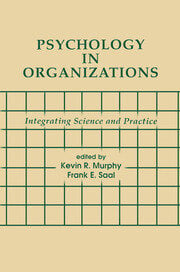 Psychology in Organizations