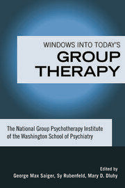 Windows into Today's Group Therapy