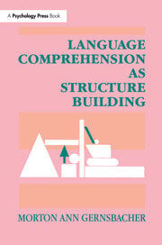 Language Comprehension As Structure Building
