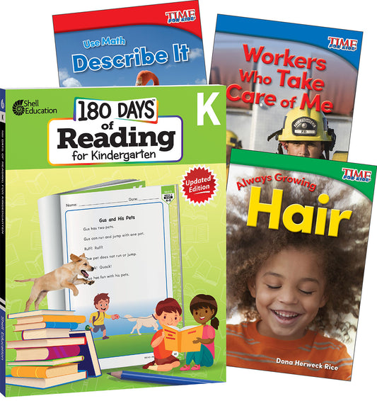 Learn-at-Home: Reading Bundle Grade K: 4-Book Set