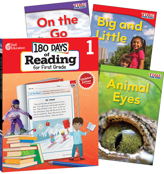 Learn-at-Home: Reading Bundle Grade 1: 4-Book Set