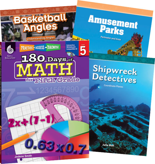 Learn-at-Home: Math Bundle Grade 5