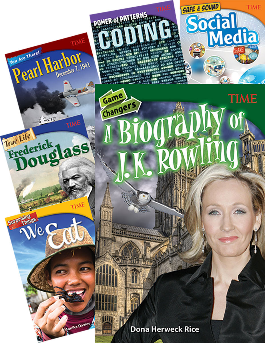 TIME Informational Text Grade 8 Set 2, 6-Book Set