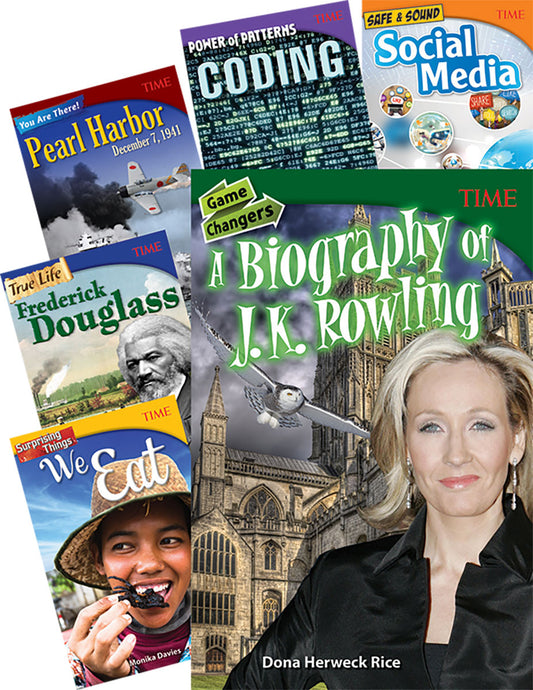 TIME Informational Text Grade 8 Set 2, 6-Book Set