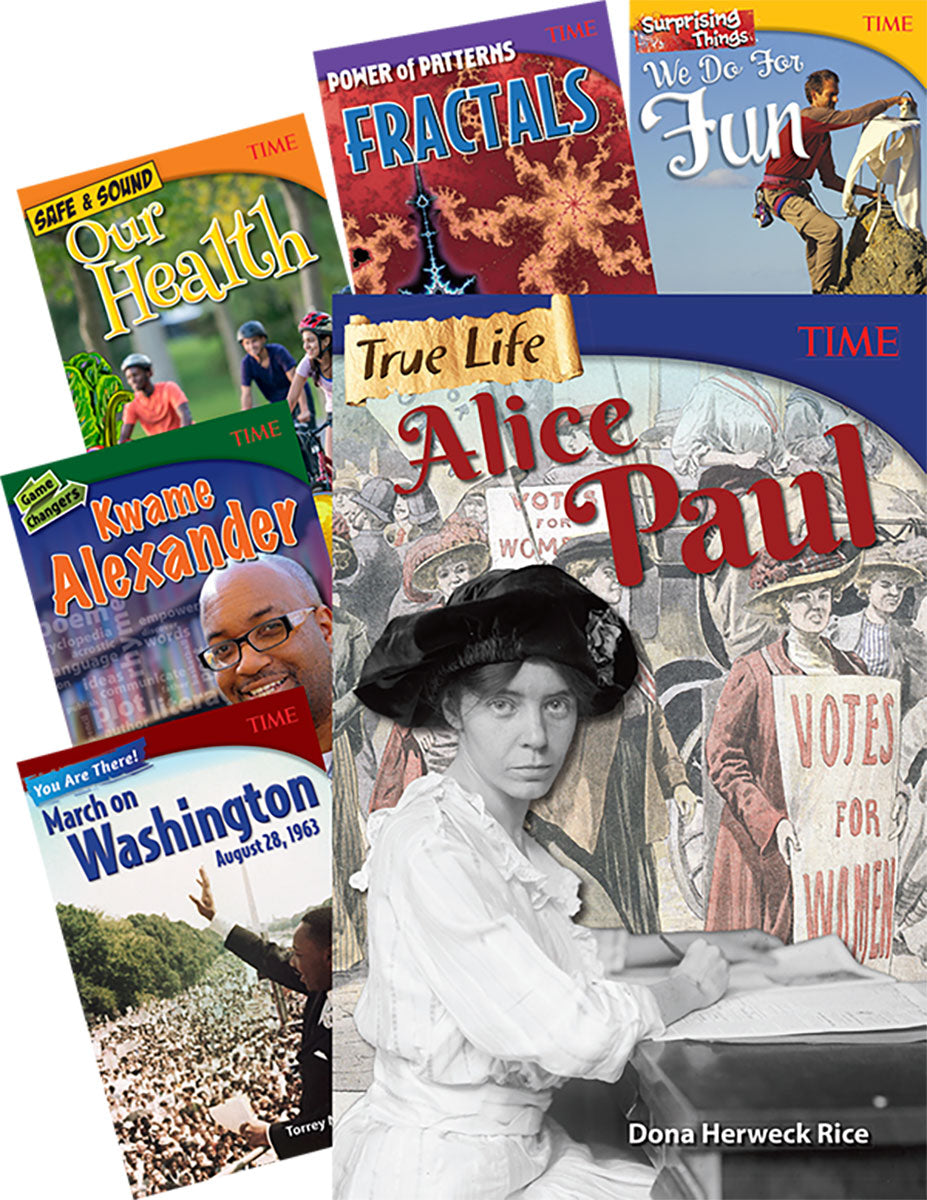 TIME Informational Text Grade 8 Set 3, 6-Book Set