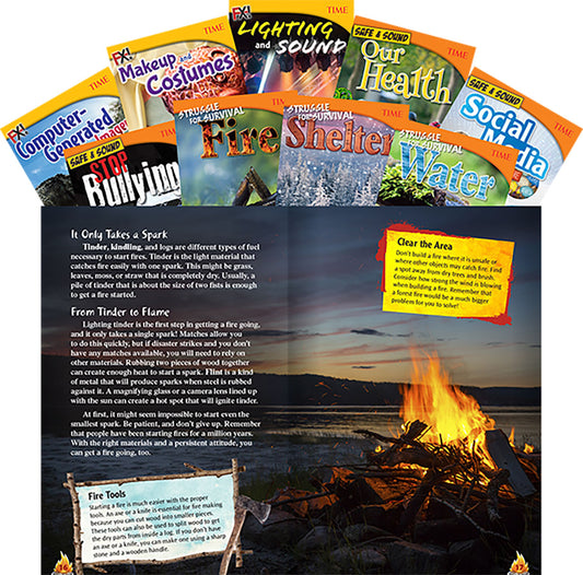 TIME® Grades 6-8: Science 9-Book Set