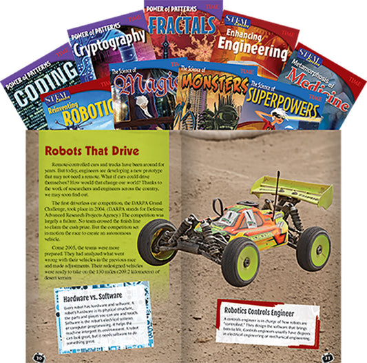 TIME® Grades 6-8: STEM 9-Book Set