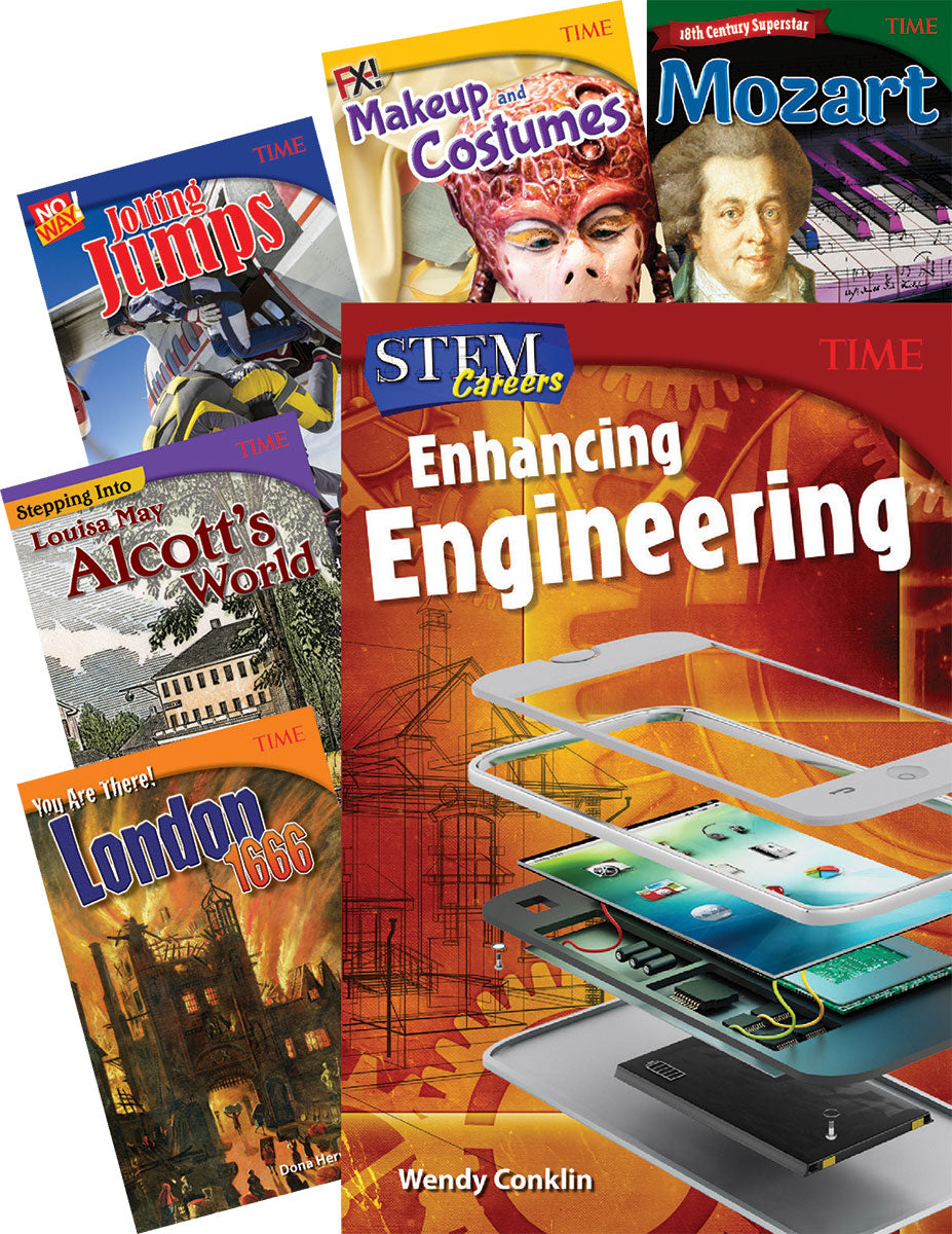 TIME Informational Text Grade 7 Set 2, 6-Book Set