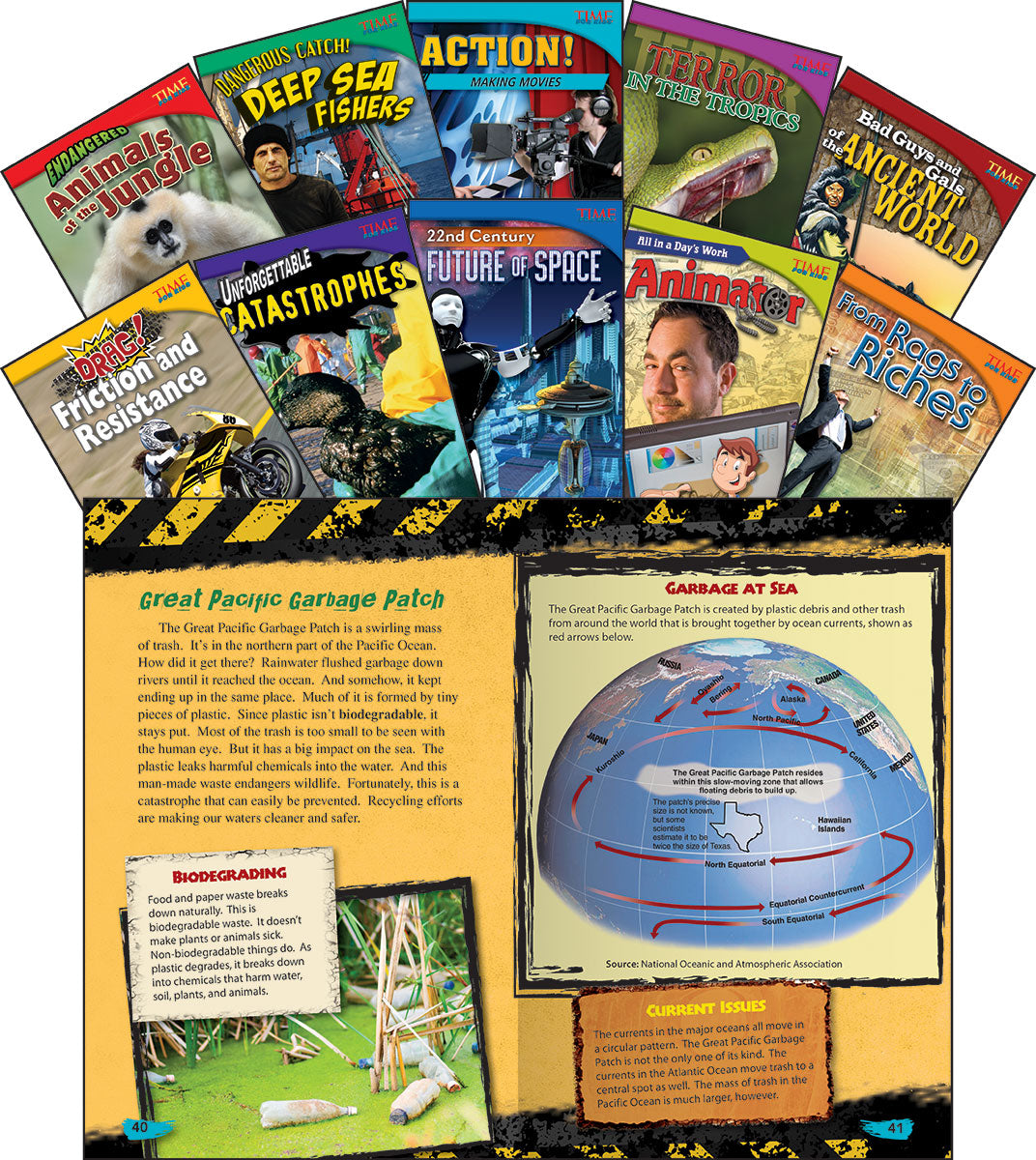 TIME FOR KIDS® Informational Text Grade 5 Readers Set 3 10-Book Set