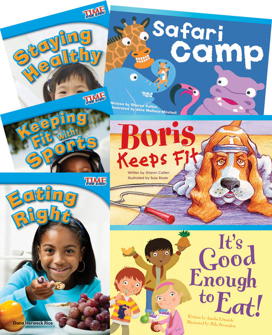 Healthy and Fit!  6-Book Set
