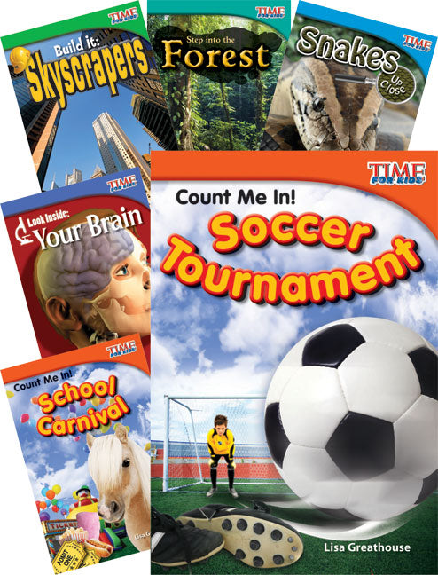 TIME FOR KIDS® Nonfiction Readers STEM Grade 2, 10-Book Set