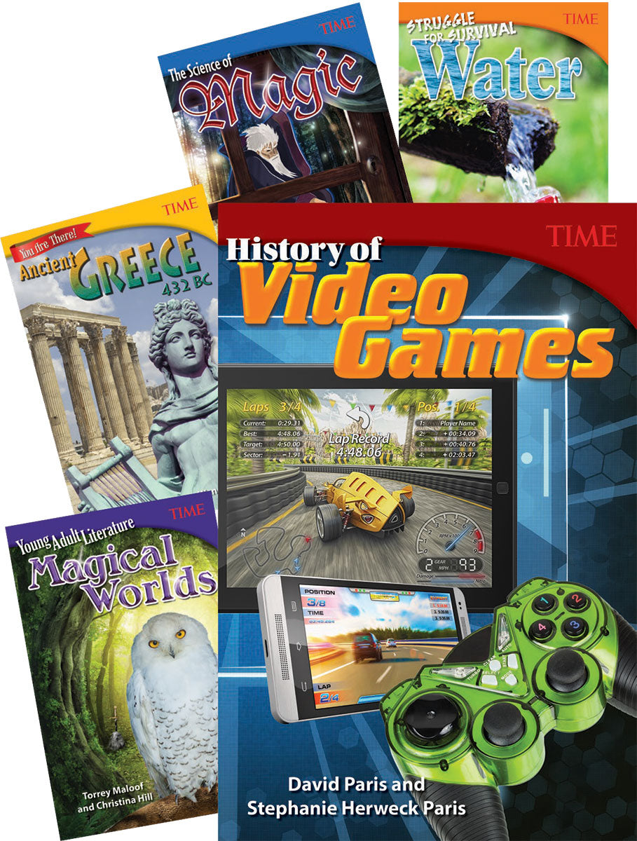 TIME Informational Text Grade 6 Set 1, 5-Book Set