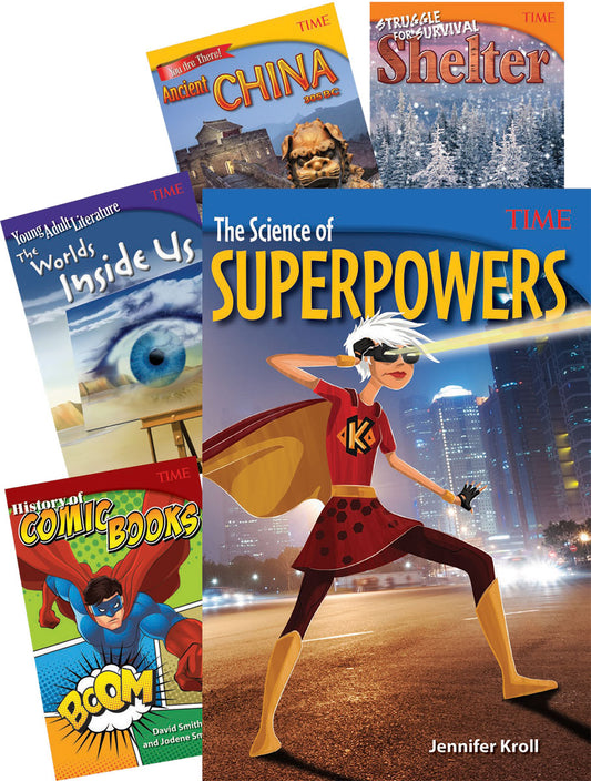 TIME Informational Text Grade 6 Set 2, 5-Book Set