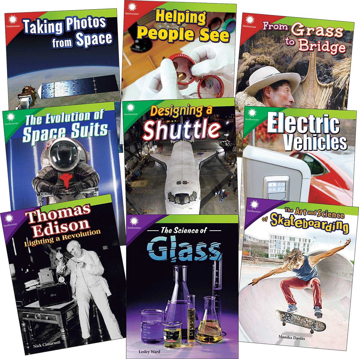 Smithsonian Informational Text: Creative Solutions Grades 3-5: 9-Book Set