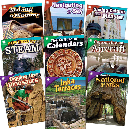 Smithsonian Informational Text: History & Culture Grades 3-5: 9-Book Set