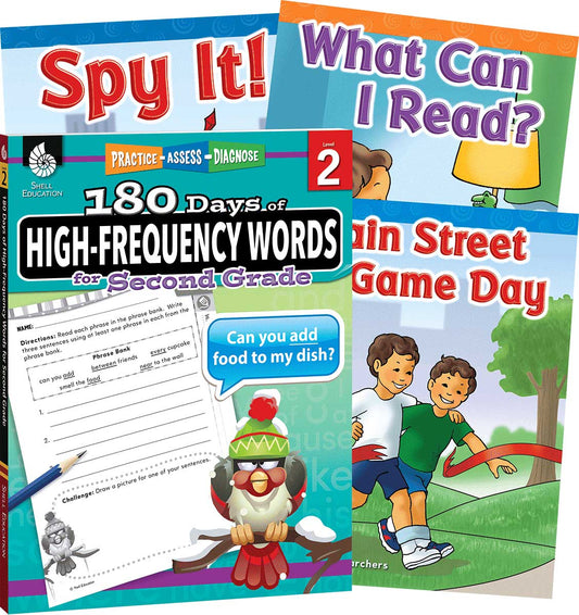 Learn-at-Home: High-Frequency Words Bundle Grade 2: 4-Book Set