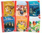 Jolly Phonics Folktales Red Readers (Level 1) Complete Set (1-6) in Precursive Letters (British English edition)