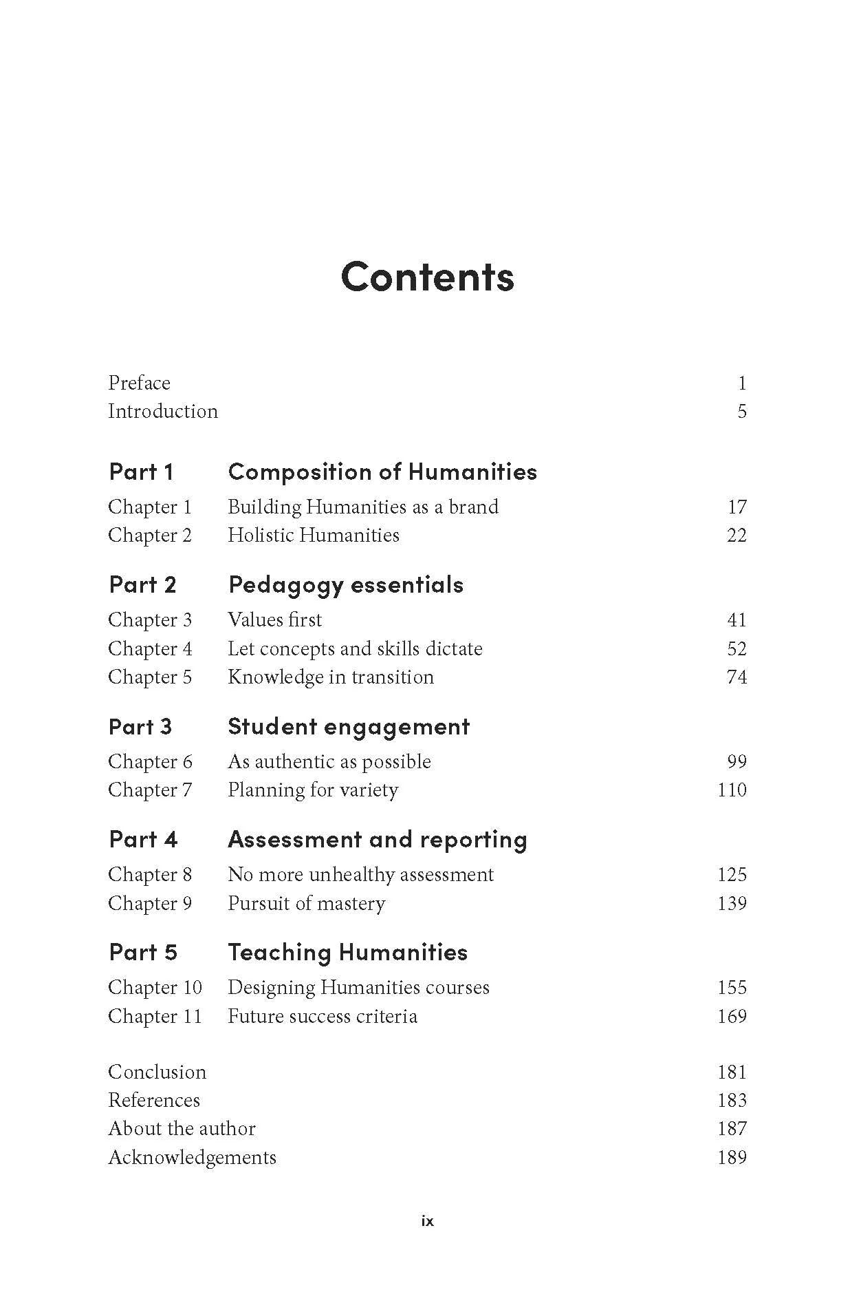 Humming Along: Achieving Excellence in Teaching Primary and Secondary Humanities