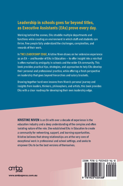 The Leadership Edge: Redefining Executive Assistant Leadership in Schools