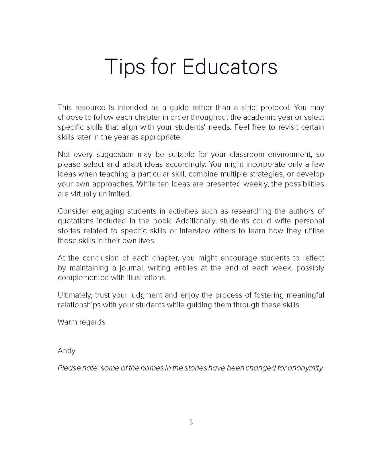 Connecting with Your Students