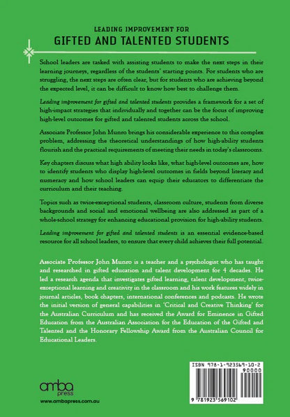 Leading Improvement for Gifted and Talented Students