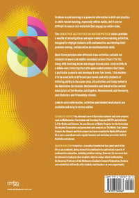 Creative Activities in Mathematics - Book 3: Problem-Based Maths Investigations for Lower and Middle Secondary
