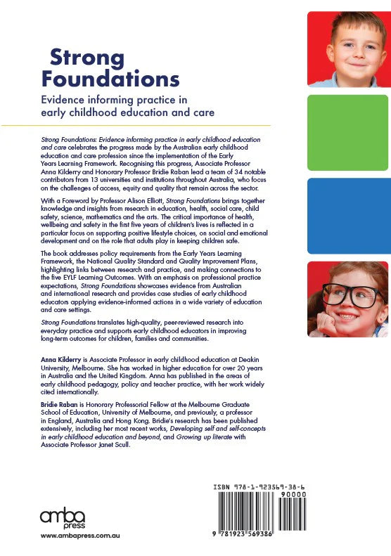 Strong Foundations: Evidence informing practice in early childhood education and care