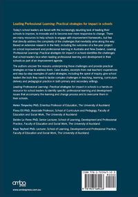 Leading Professional Learning: Practical strategies for impact in schools