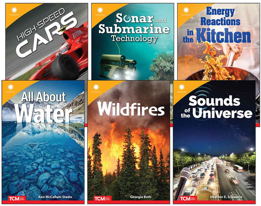 Smithsonian STEAM Physical Science Informational Text for Middle School 6-Book Set