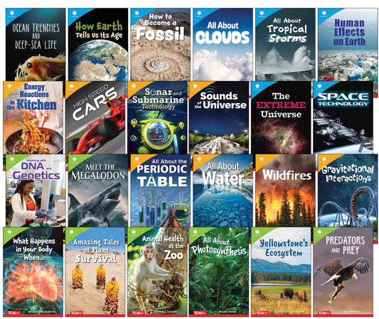 Smithsonian STEAM Complete Informational Text for Middle School  24-Book Set