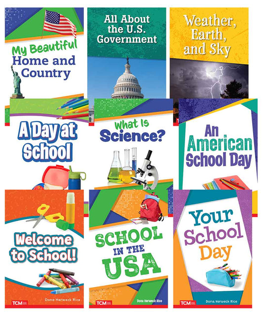 Get Ready Vocabulary Readers Complete 9-Book Set