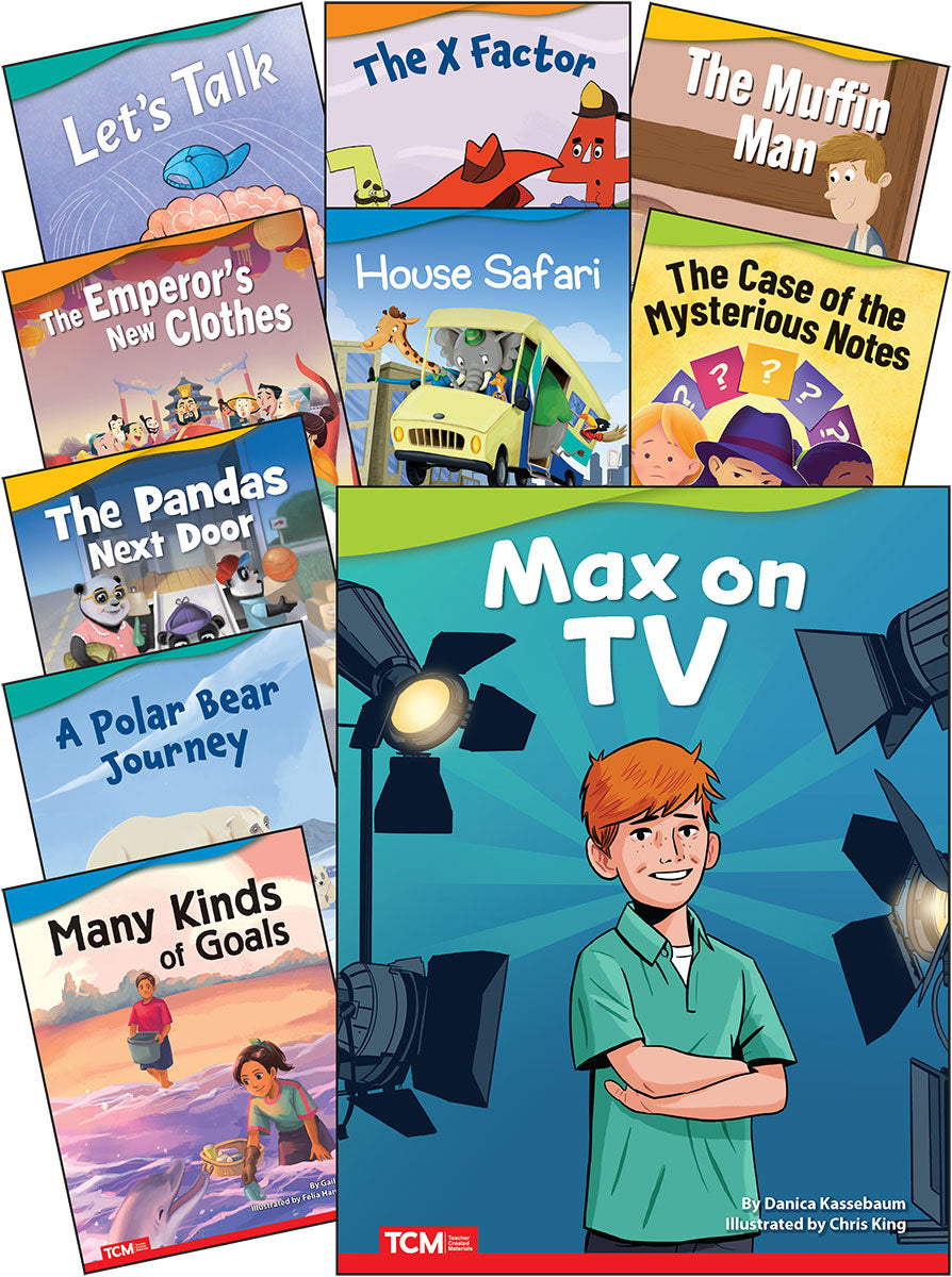 Literary Text 2nd Ed Grade 2 Set 3: 10-Book Set