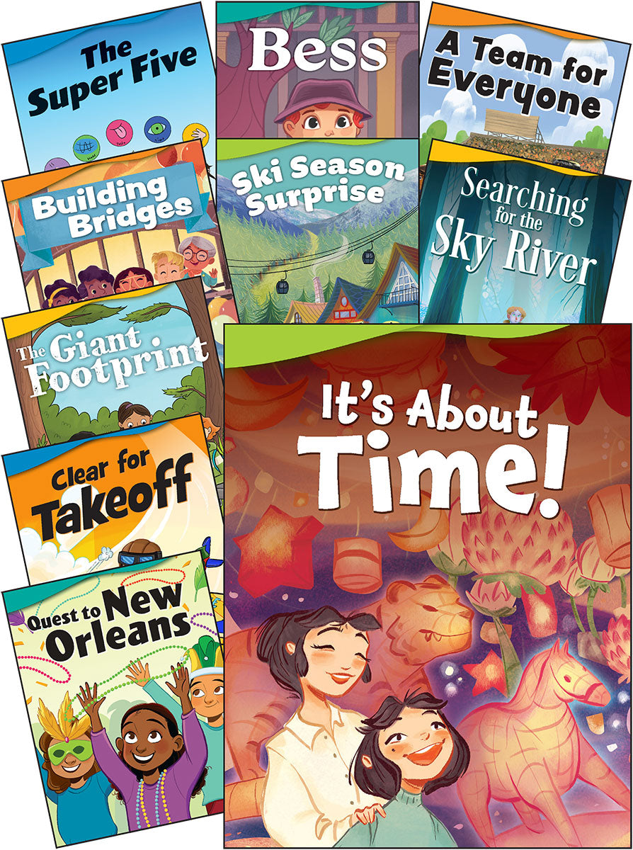 Literary Text 2nd Ed Grade 3 Set 1: 10-Book Set