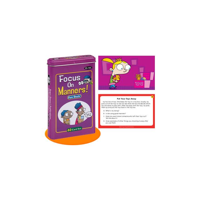 Manner Fun Chip Focus On Manners Fun Deck – Brainary Books
