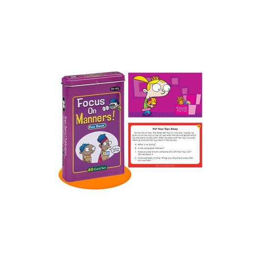 Focus On Manners Fun Deck