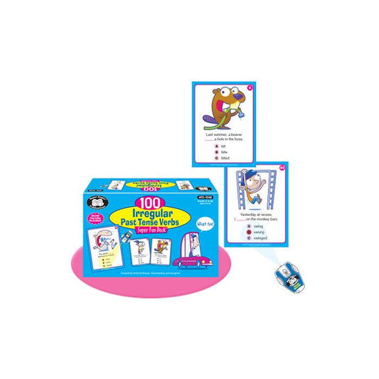 Irregular Past Tense Verbs Fun Deck