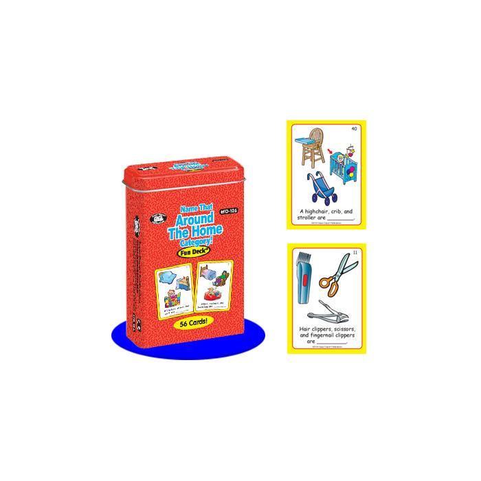 Name That Around Home Category Fun Deck