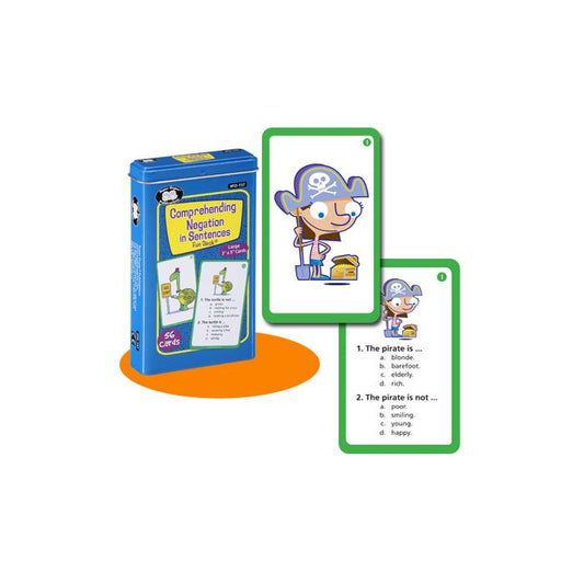 Comprehending Negation Sentences Fun Deck