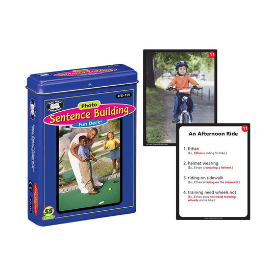 Photo Sentence Building Fun Deck®