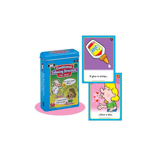 Conditional Following Directions Fun Deck