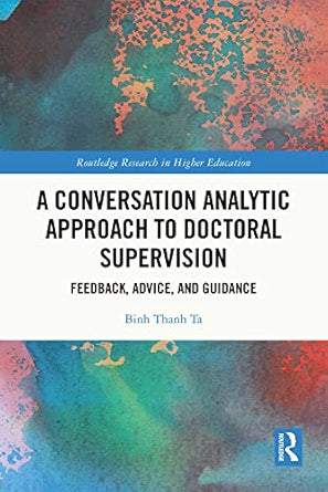 A Conversation Analytic Approach to Doctoral Supervision
