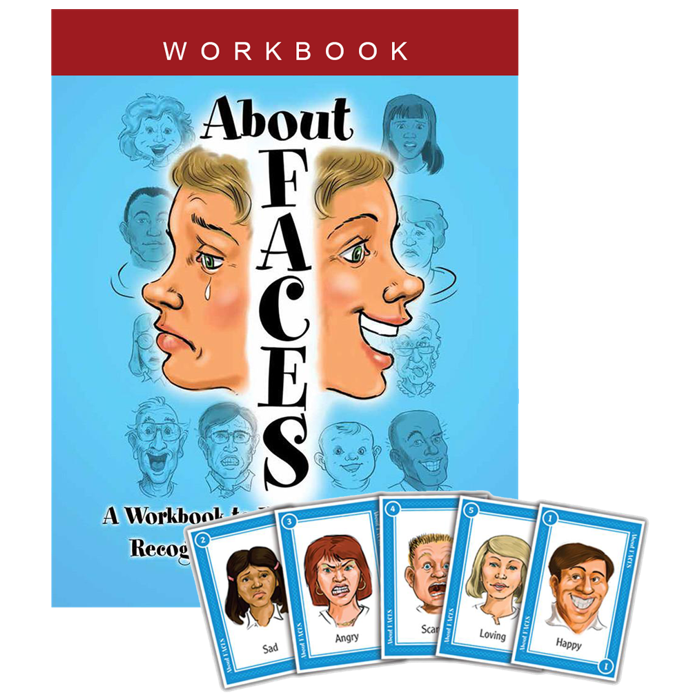 About Faces Card Game and Workbook Set