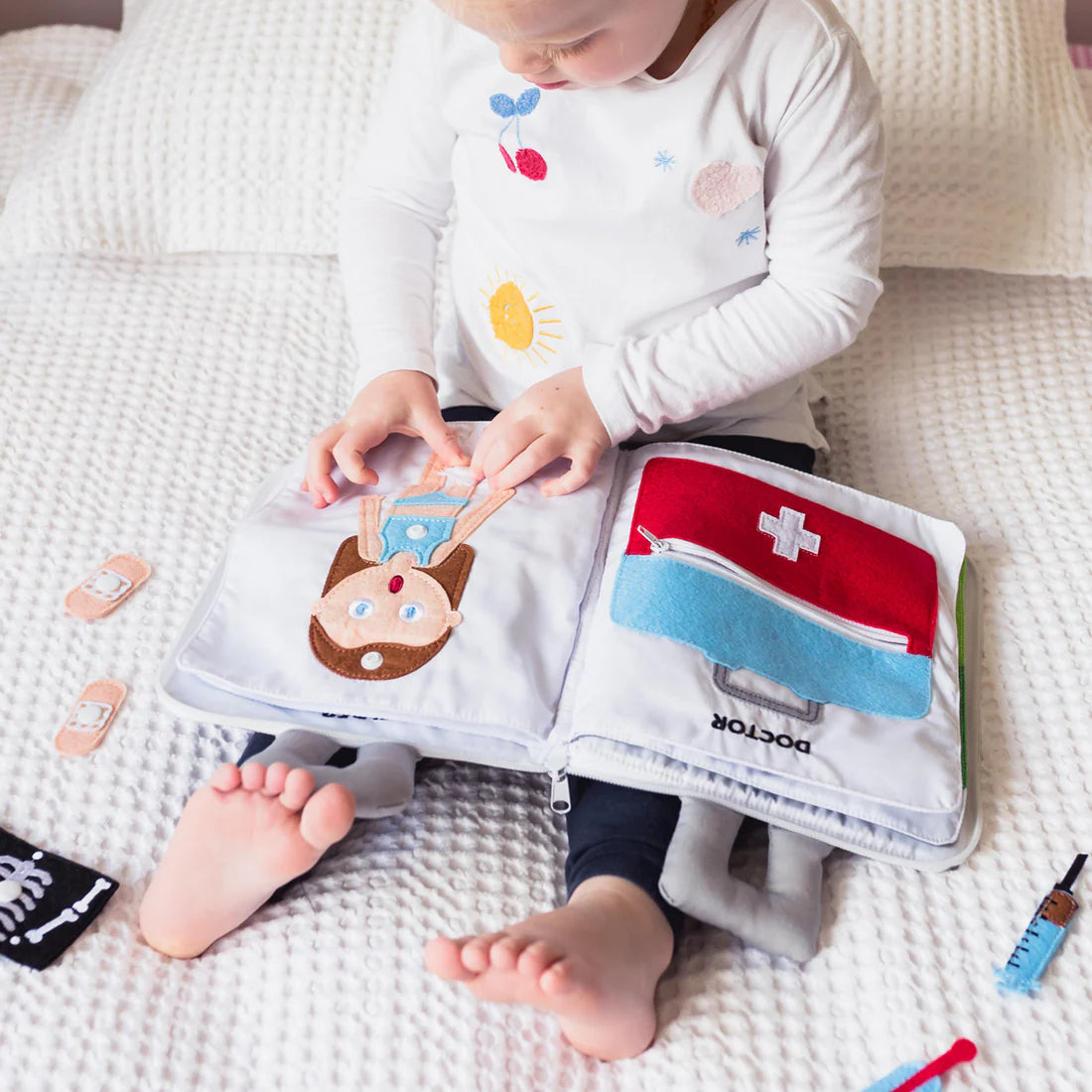 Fabric Activity Quiet Book – When I Grow Up