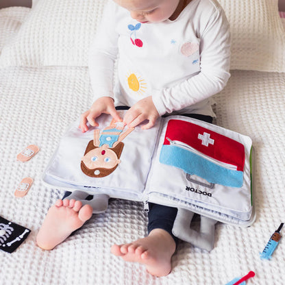 Fabric Activity Quiet Book – When I Grow Up