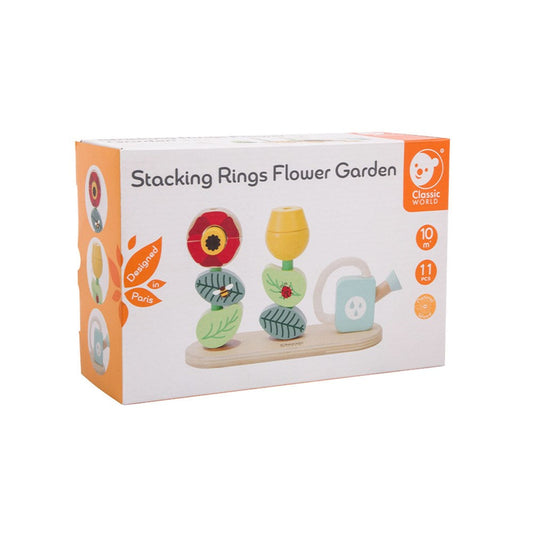 Classic World - Stacking Rings - Flower Garden