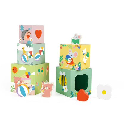 Classic World - Forest Stacking Cubes